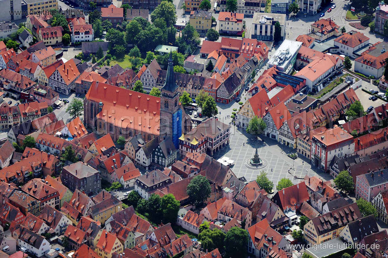 Luftaufnahme Schwabach in Schwabach | Mittelfranken, Bayern
