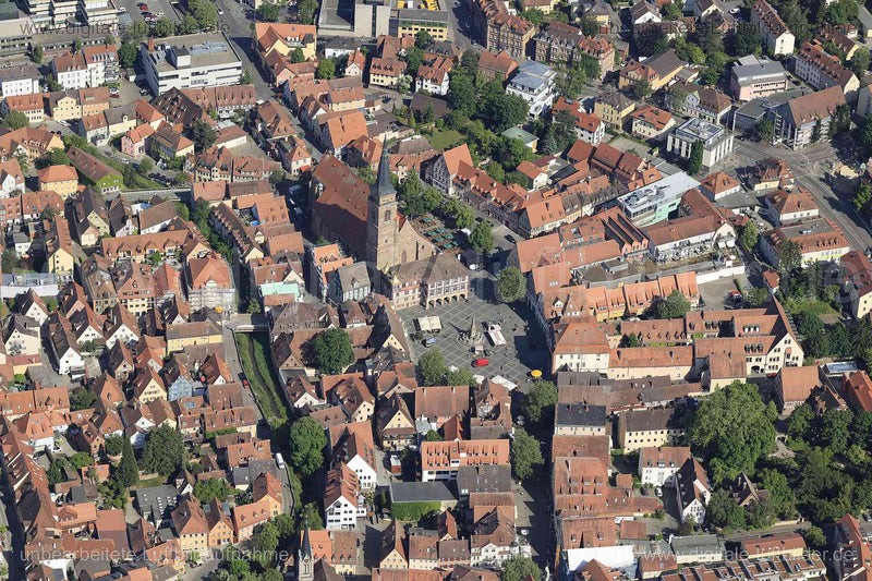 Luftaufnahme Schwabach in Schwabach | Mittelfranken, Bayern
