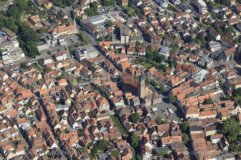 Luftaufnahme Schwabach in Schwabach | Mittelfranken, Bayern