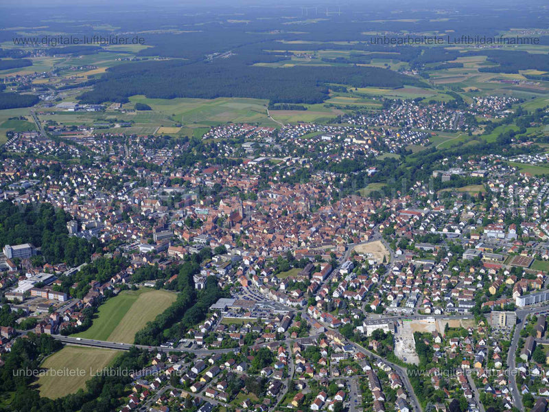 Luftaufnahme Schwabach in Schwabach | Mittelfranken, Bayern