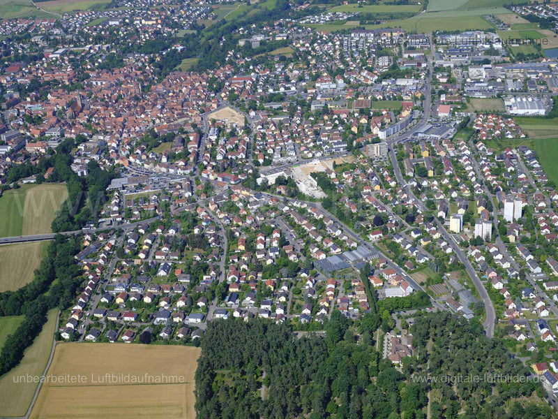 Luftaufnahme Schwabach in Schwabach | Mittelfranken, Bayern