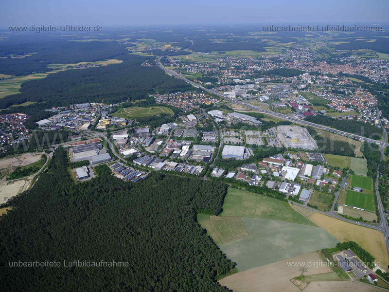 Luftaufnahme Schwabach in Schwabach | Mittelfranken, Bayern