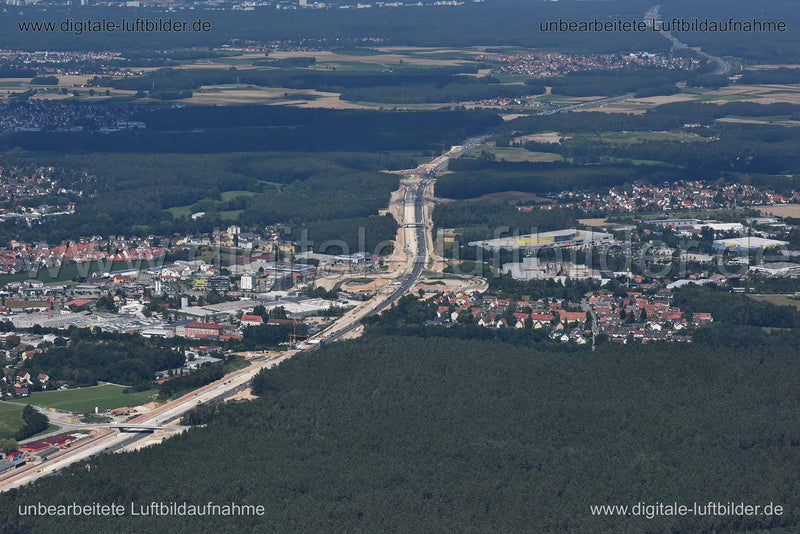 Luftaufnahme Schwabach in Schwabach | Mittelfranken, Bayern