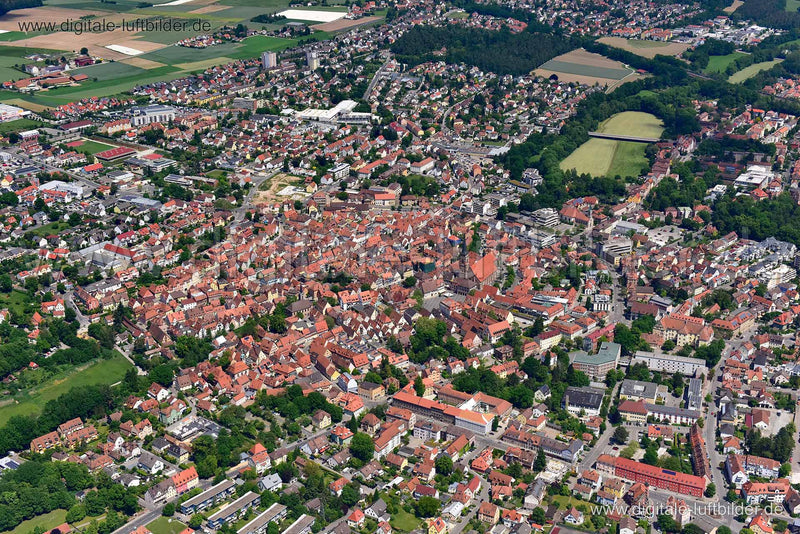 Luftaufnahme Schwabach in Schwabach | Mittelfranken, Bayern