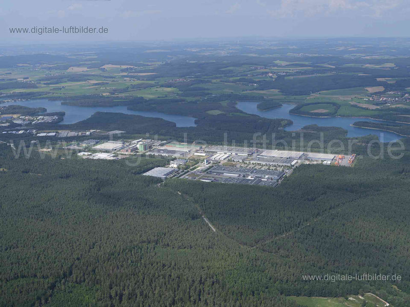 Luftaufnahme Innovationspark Wackersdorf in Schwandorf | Oberpfalz, Bayern
