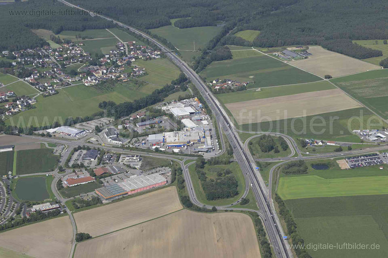 Luftaufnahme Schwandorf Mitte in Schwandorf | Oberpfalz, Bayern