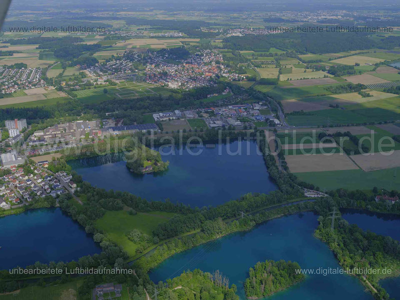 Luftaufnahme Seen bei Senden in Senden | Schwaben, Bayern