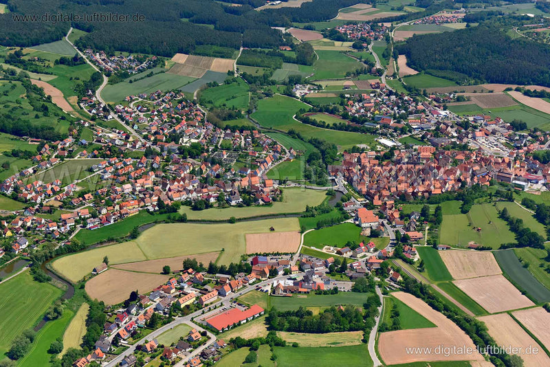 Luftaufnahme Spalt in Spalt | Mittelfranken, Bayern
