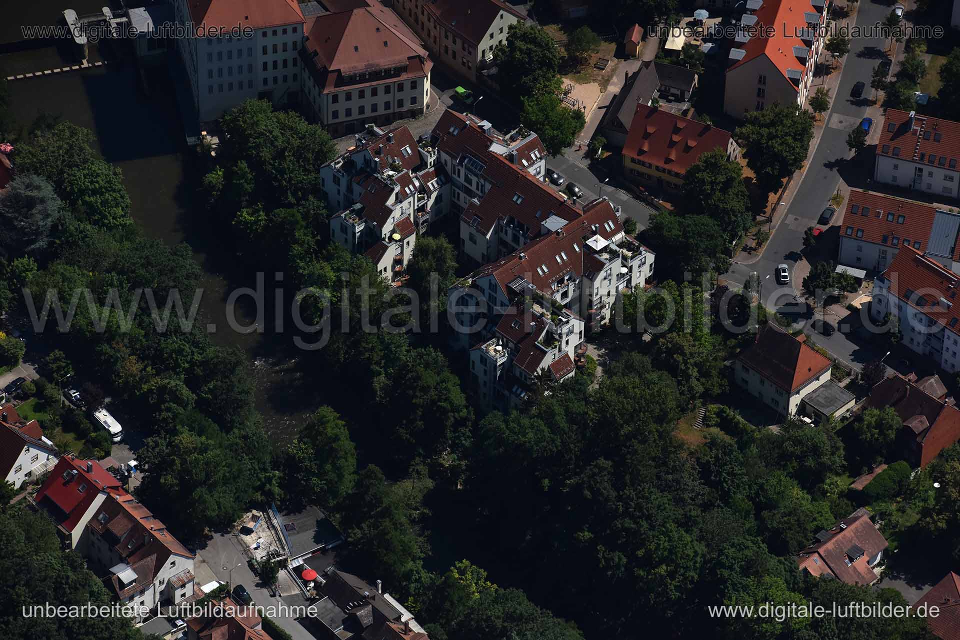 Luftaufnahme Mühlstraße in Stein | Mittelfranken, Bayern