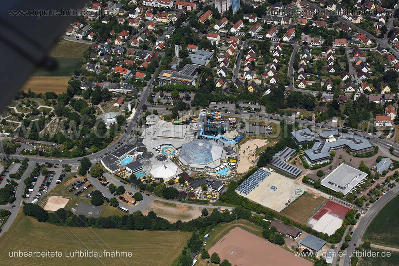 Luftaufnahme Palm Beach Erlebnisbad in Stein | Mittelfranken, Bayern
