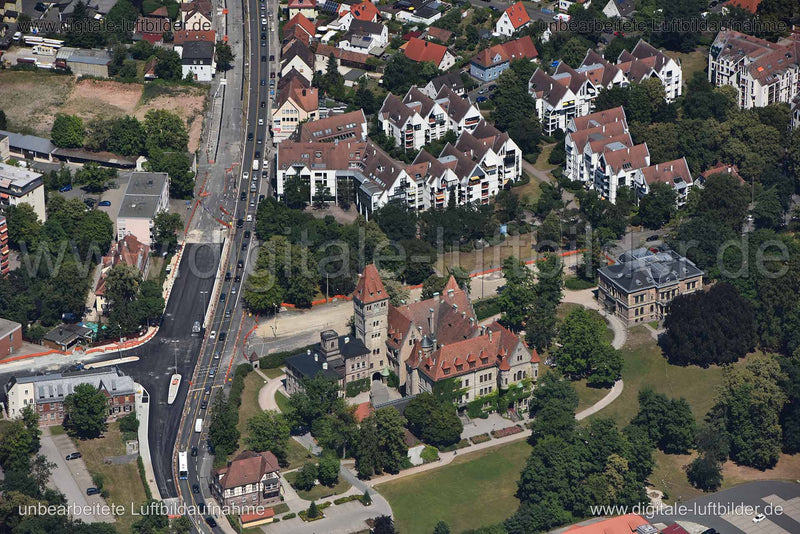 Luftaufnahme Schloss Faber-Castell in Stein | Mittelfranken, Bayern