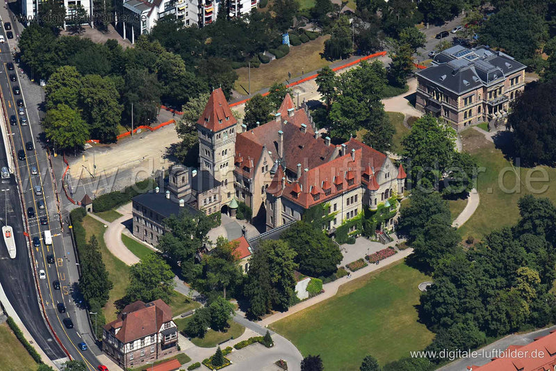 Luftaufnahme Schloss Faber-Castell in Stein | Mittelfranken, Bayern