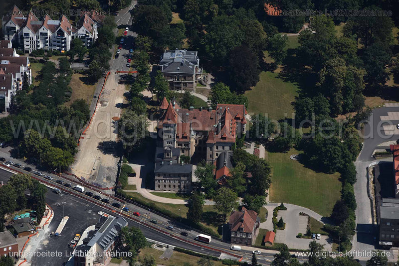 Luftaufnahme Schloss Faber-Castell in Stein | Mittelfranken, Bayern