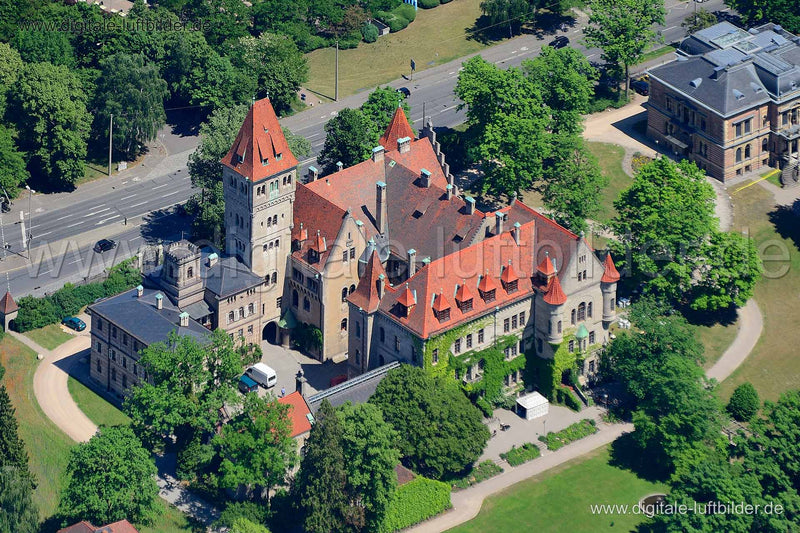 Luftaufnahme Schloss Faber-Castell in Stein | Mittelfranken, Bayern