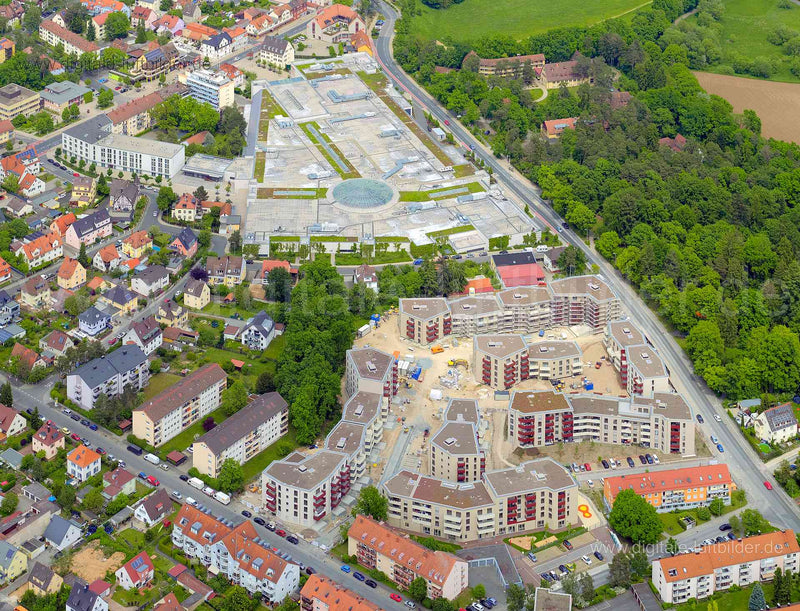 Luftbild - Stein bei Nürnberg, Ort: Stein, Tags: Stein bei Nürnberg, Unterweihersbuch, Krügelpark, Schultheiß, Forum Stein...