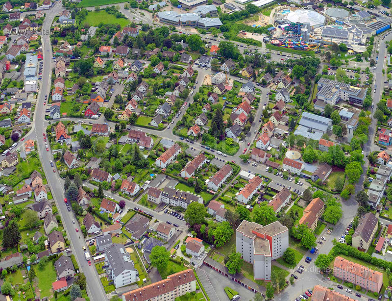 Luftaufnahme Stein bei Nürnberg in Stein | Mittelfranken, Bayern