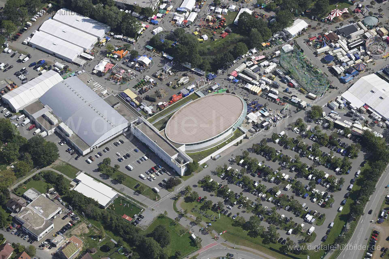 Luftaufnahme Messehalle Straubing in Straubing | Niederbayern, Bayern