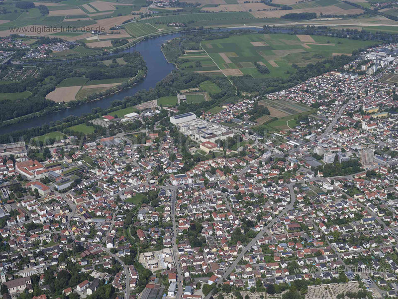 Luftaufnahme Straubing in Straubing | Niederbayern, Bayern