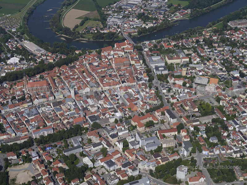 Luftaufnahme Straubing in Straubing | Niederbayern, Bayern
