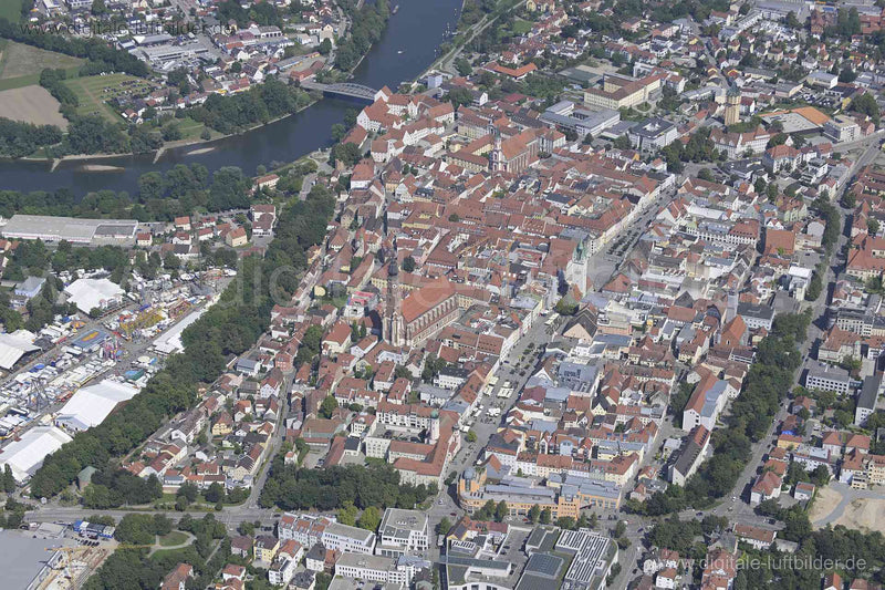 Luftaufnahme Straubing in Straubing | Niederbayern, Bayern