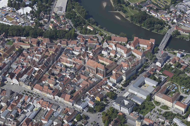 Luftaufnahme Straubing in Straubing | Niederbayern, Bayern