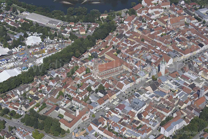 Luftaufnahme Straubing in Straubing | Niederbayern, Bayern