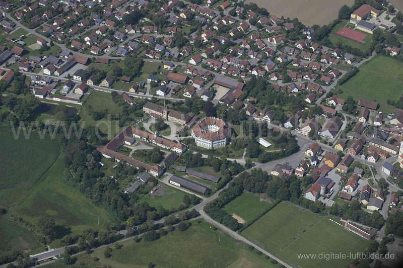Luftaufnahme Schloss Sünching in Sünching | Oberpfalz, Bayern