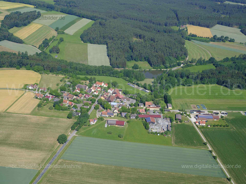 Luftaufnahme Tiefenbach in Thalmässing | Mittelfranken, Bayern