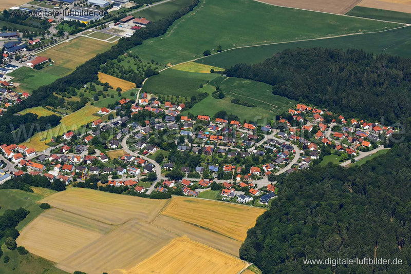 Luftaufnahme Thierhaupten in Thierhaupten | Schwaben, Bayern