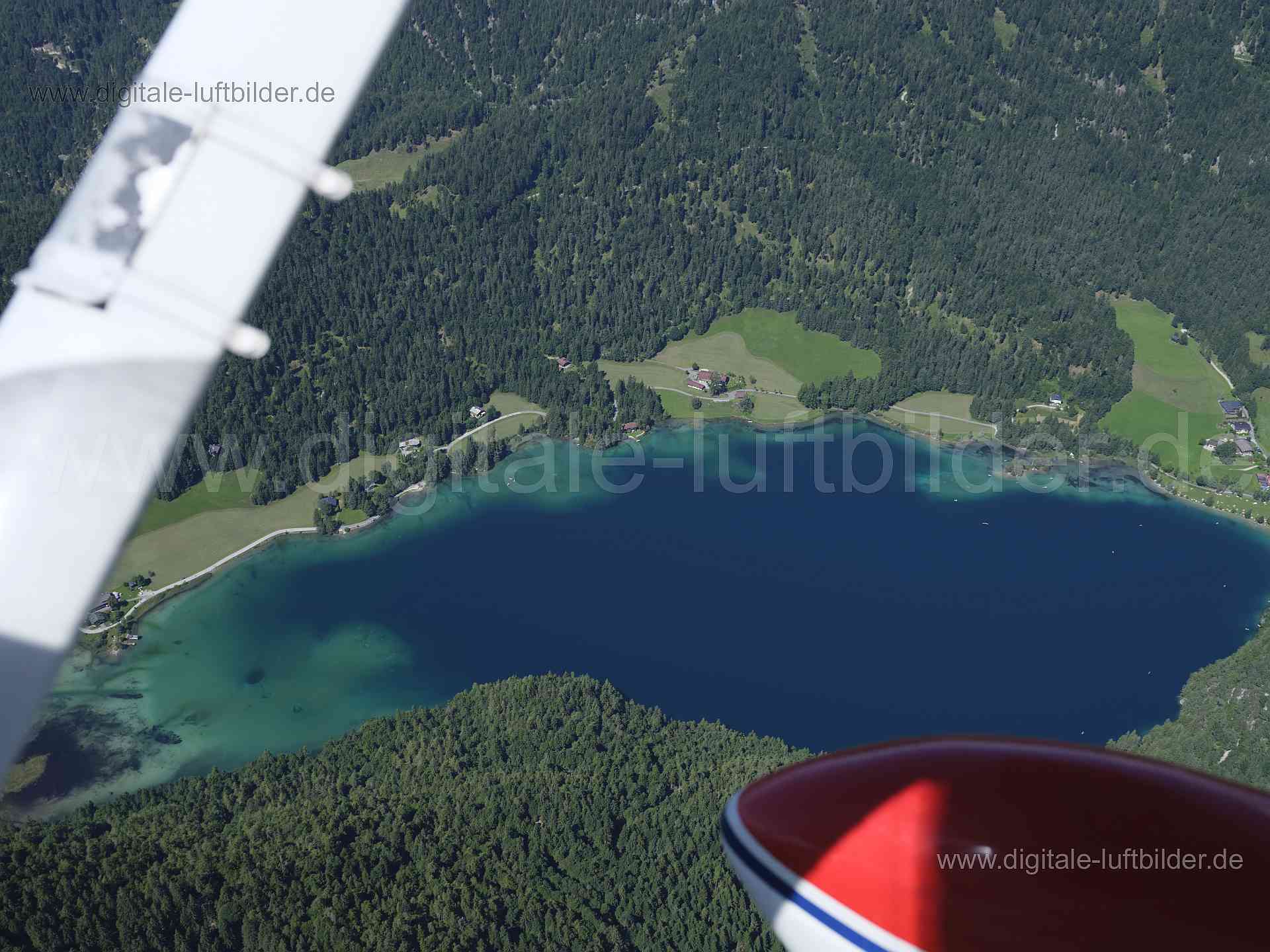 Luftaufnahme Hintersteiner See in Tirol in Tirol | Tirol, Tirol