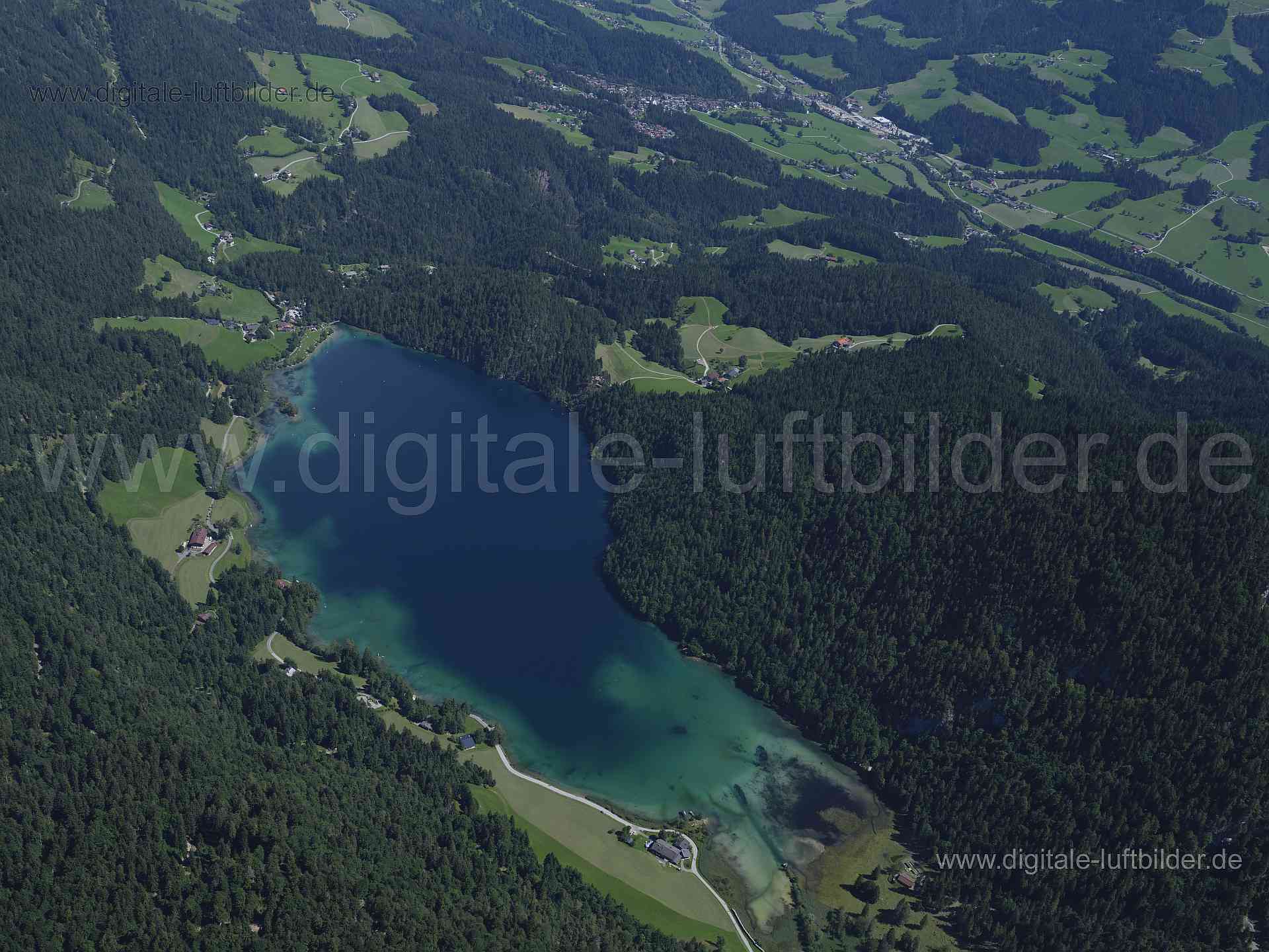 Luftaufnahme Hintersteiner See in Tirol in Tirol | Tirol, Tirol