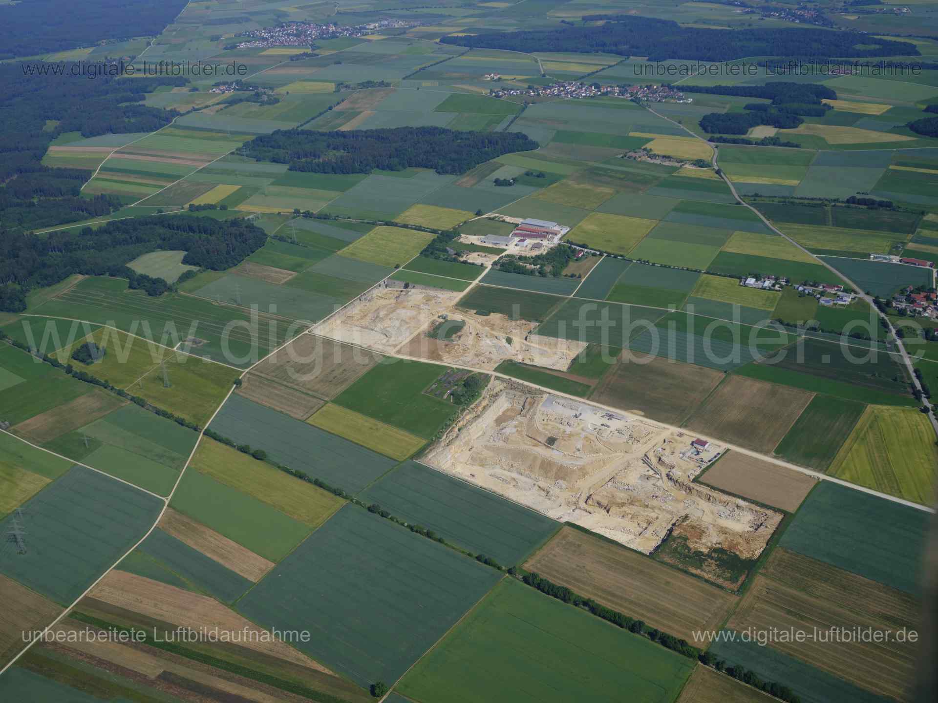 Luftaufnahme Kaldorf in Titting | Oberbayern, Bayern