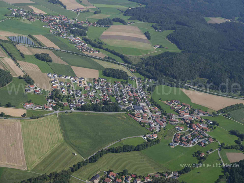 Luftaufnahme Traitsching in Traitsching | Oberpfalz, Bayern