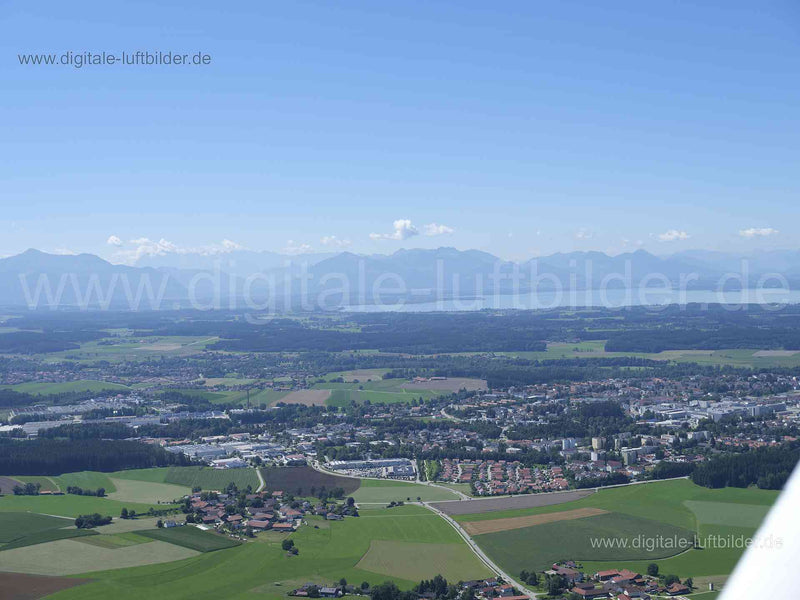 Luftaufnahme Traunreut in Traunreut | Oberbayern, Bayern