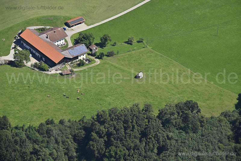 Luftaufnahme Aberg, Traunstein in Traunstein | Oberbayern, Bayern