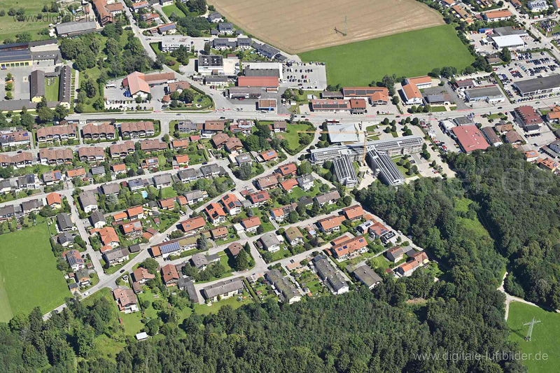 Luftaufnahme Traunstein in Traunstein | Oberbayern, Bayern