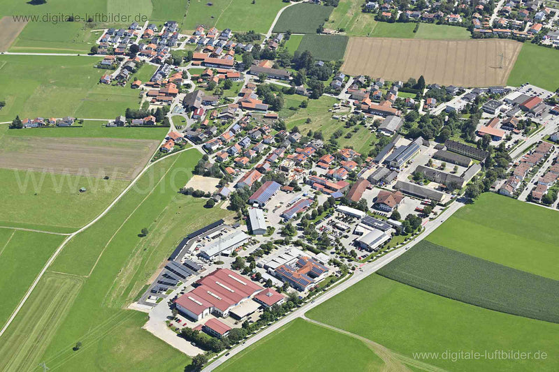 Luftaufnahme Traunstein in Traunstein | Oberbayern, Bayern