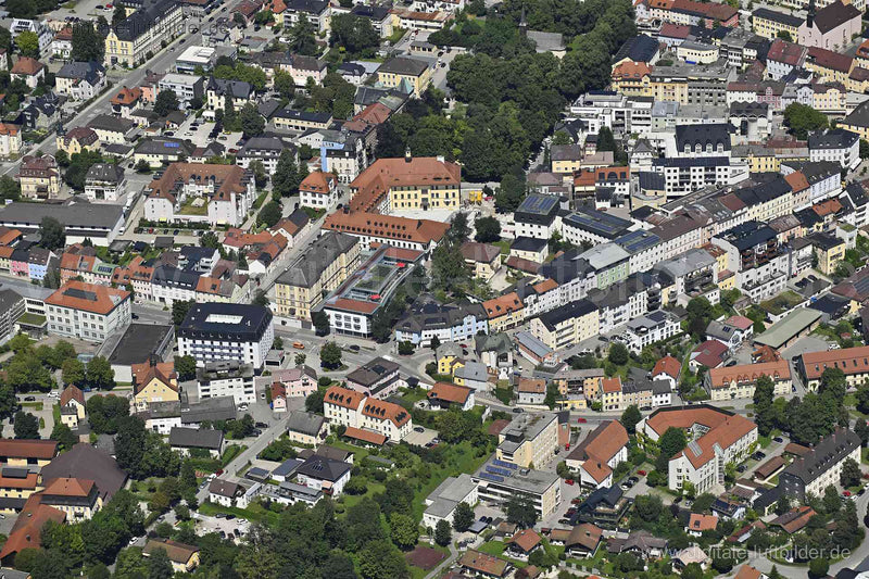 Luftaufnahme Traunstein in Traunstein | Oberbayern, Bayern
