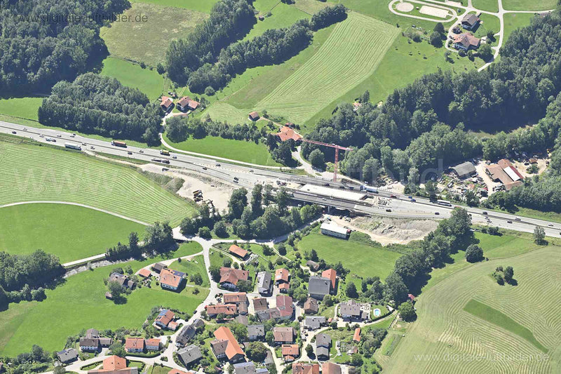 Luftaufnahme Traunstein in Traunstein | Oberbayern, Bayern