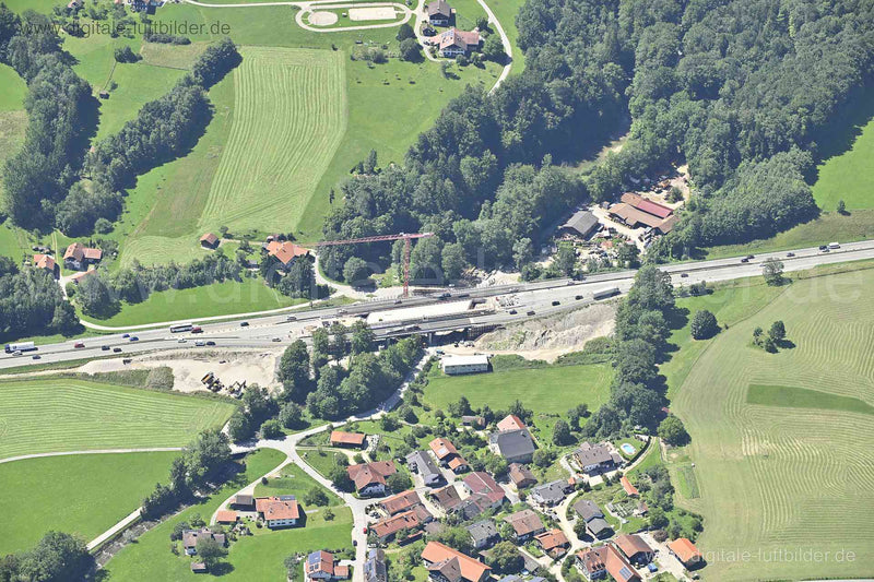 Luftaufnahme Traunstein in Traunstein | Oberbayern, Bayern