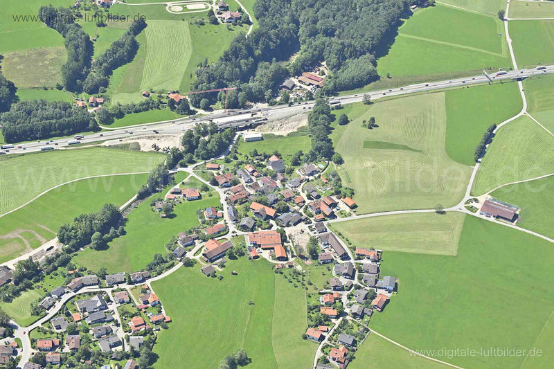 Luftaufnahme Traunstein in Traunstein | Oberbayern, Bayern