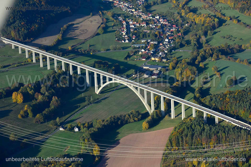 Luftaufnahme Truckenthalbrücke in Truckenthal | Thüringen, Thüringen