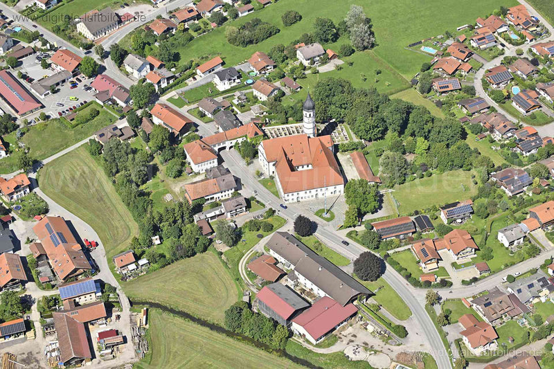 Luftaufnahme Beyharting in Tuntenhausen | Oberbayern, Bayern