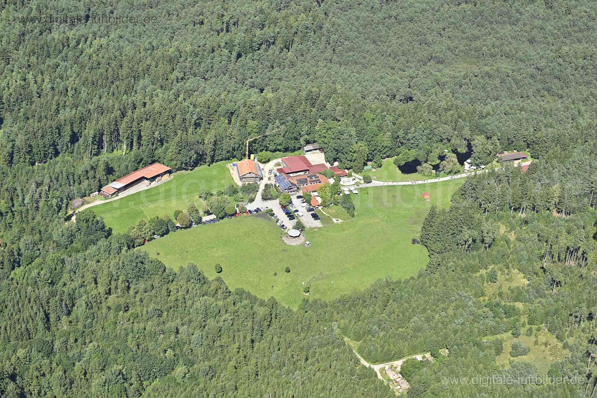 Luftaufnahme Fuchsholz in Tuntenhausen | Oberbayern, Bayern