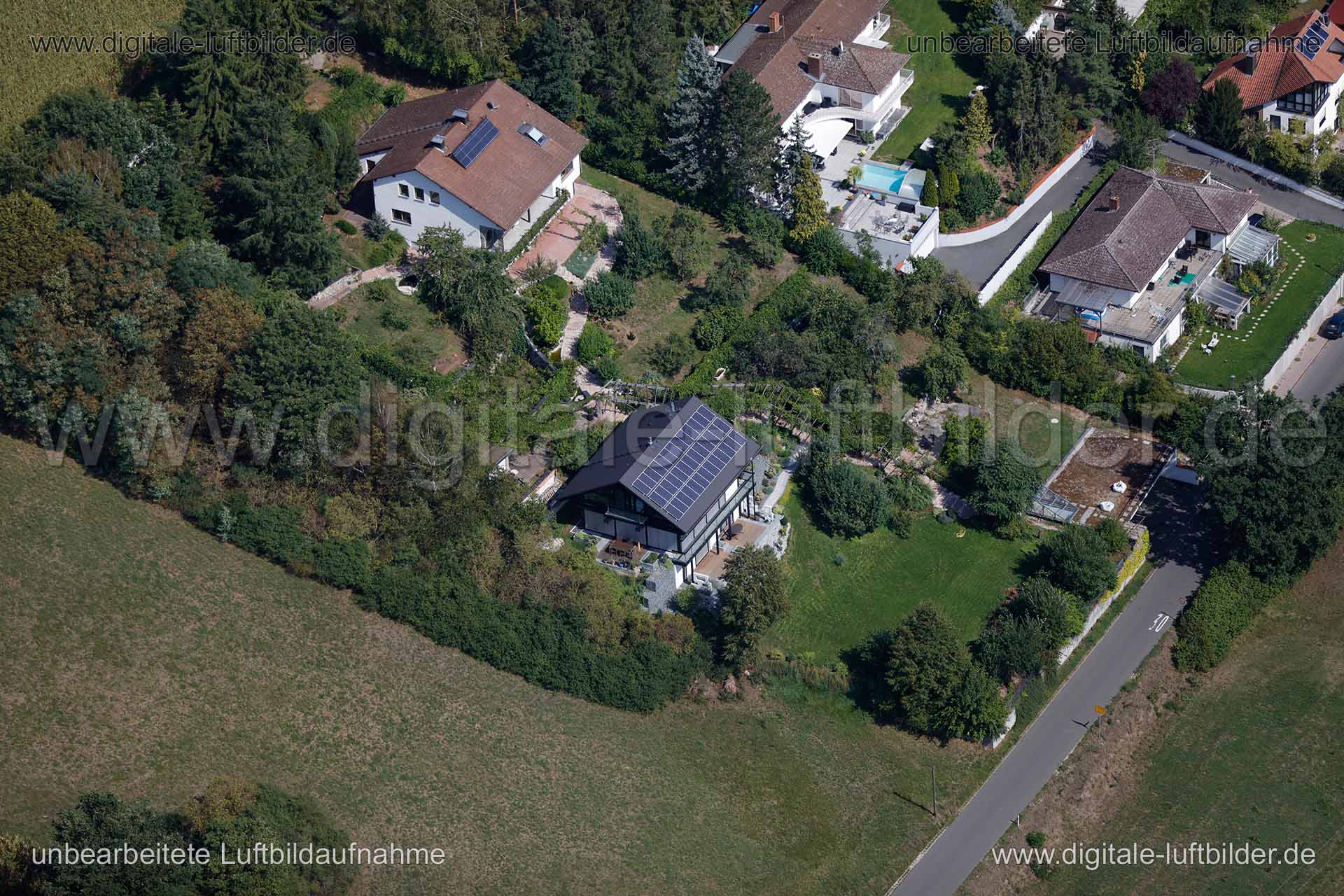 Luftaufnahme Garten in unbekannt | Mittelfranken, Bayern