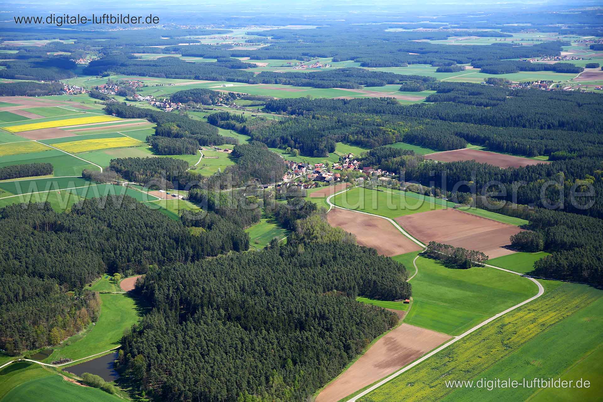 Luftaufnahme Natur in unbekannt | Mittelfranken, Bayern