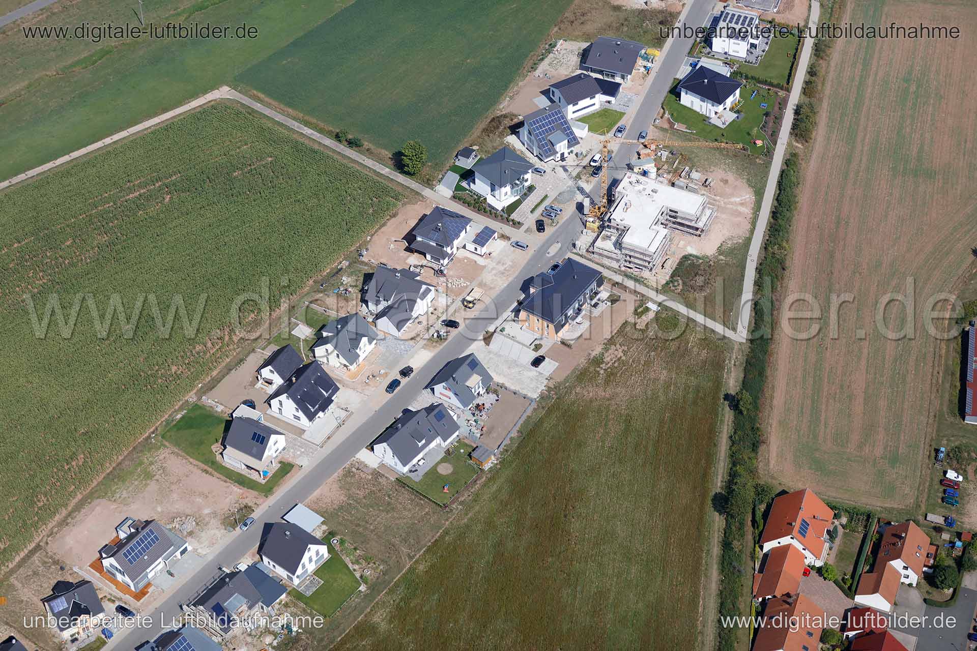 Luftaufnahme Neubau in unbekannt | Mittelfranken, Bayern