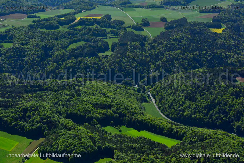 Luftaufnahme Wald in unbekannt | Oberfranken, Bayern