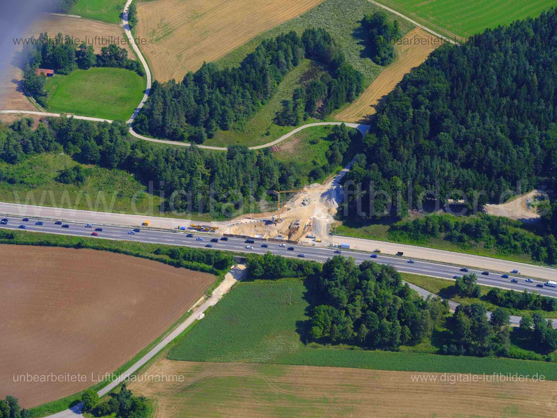 Luftaufnahme Baustelle bei Velburg in Velburg | Oberpfalz, Bayern