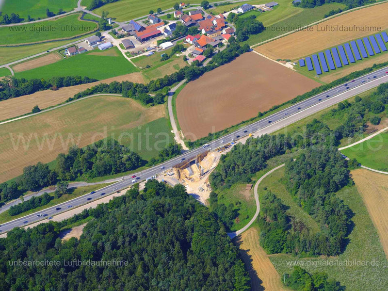 Luftaufnahme Baustelle bei Velburg in Velburg | Oberpfalz, Bayern